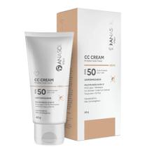 Anasol CC Cream Facial FPS 50 60 g VEGANO + CRUELTY FREE 10 em 1 toque seco oil free cor de base