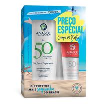 Anasol Kit Protetor Facial FPS 50 + Corporal FPS 50