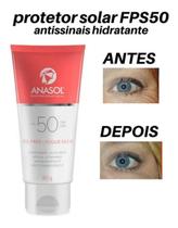 Anasol Protetor Solar Facial Fps 50 Toque Seco 60g Anasol Protetor Solar Facial Fps 50 Toque Seco 60g