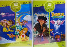 Anastasia/Bartok /+Doces Sonhos/ os Ursinhos carinhos 2 DVDS - ACTION MOVIES