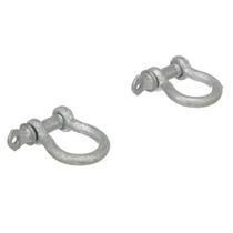 Anchor Shackle SEACHOICE 8 mm galvanizado, pacote com 2 unidades, 748 kg de carga Anchor Shackle SEACHOICE 8 mm galvanizado, pacote com 2 unidades, 748 kg de carga
