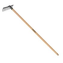 Ancinho 12 Dentes Curvo Leve em Aço com Cabo de Eucalipto - 77101624 - TRAMONTINA Ancinho 12 Dentes Curvo Leve em Aço com Cabo de Eucalipto - 77101624 - TRAMONTINA