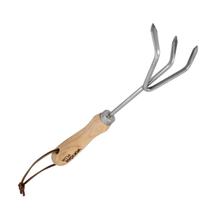 Ancinho 3 Dentes Inox Para Jardim Vonder Plus Ancinho 3 Dentes Inox Para Jardim Vonder Plus