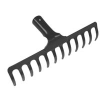 Ancinho Curvo Leve Com 12 Dentes Tramontina Em Aço Sem Cabo Tramontina