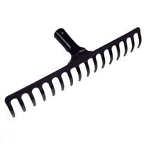 Ancinho Curvo Leve Com 16 Dentes Tramontina Em Aço Sem Cabo Tramontina