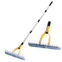 Ancinho Descompactador KLDOLLAR 38 cm de largura com cabo de aço ajustável Ancinho Descompactador KLDOLLAR 38 cm de largura com cabo de aço ajustável