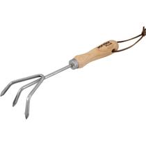 Ancinho Jardim Aço Inox 3 Dentes Cabo Madeira Vonder Plus Ancinho Jardim Aço Inox 3 Dentes Cabo Madeira Vonder Plus