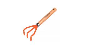 Ancinho Metálico com 3 Dentes para Jardinagem com Cabo de Madeira - Tramontina Ancinho Metálico com 3 Dentes para Jardinagem com Cabo de Madeira - Tramontina