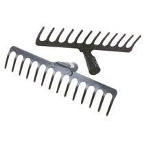 Ancinho Rastelo Curvo 14 Dentes em Aço Carbono Tramontina