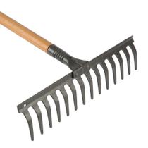 Ancinho Reforçado Curvo 12 Dentes Com Cabo Max Ancinho Reforçado Curvo 12 Dentes Com Cabo Max