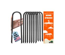 Anclajes de Tierra Eurmax USA para Cama Elástica, Estacas Resistentes x8