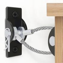 Anclajes para Muebles MONTANE Paquete de 4 Correas Antivuelco de 800 lbs