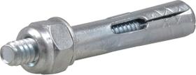 Âncora de manga hexagonal Bolt Hillman 370823, 6 mm x 35 mm, pacote com 50 Âncora de manga hexagonal Bolt Hillman 370823, 6 mm x 35 mm, pacote com 50
