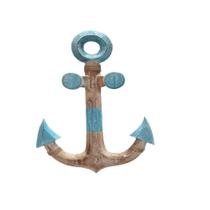 Ancôra Faixa Turqueza Em Pátina 60Cm - Batuan