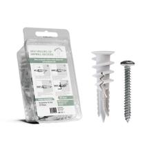 Âncoras de drywall Mortice & Tenon Premium Nylon 66, pacote com 25 Âncoras de drywall Mortice & Tenon Premium Nylon 66, pacote com 25