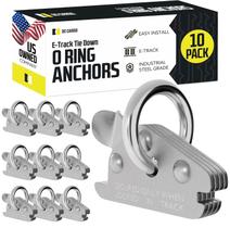 Âncoras O-Ring DC Cargo Mall Pacote com 10 Unidades Aço 6000 lbs Âncoras O-Ring DC Cargo Mall Pacote com 10 Unidades Aço 6000 lbs