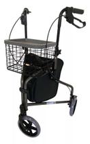 Andador 03 rodas com freios - Supermedy