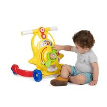 Andador 2em1 Bebê Aviador Amarelo Com Som +3 Meses - Tateti