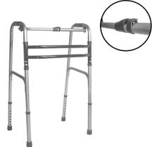 Andador adulto articulado fixo alumínio 3 barras Hidrolight