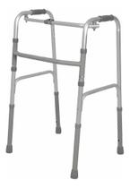 Andador Alumínio Com 2 Barras Pop Fixo Dobrável D10 Dellamed