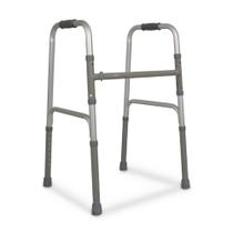 Andador Alumínio com Barra Fixo, Móvel e Dobrável D10 Pop Dellamed