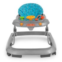 Andador Andajar Disquinho Infantil Acqua Cinza Tutti Baby