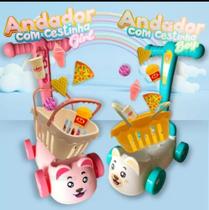 Andador Baby Com Cestinha Boy Art Brink