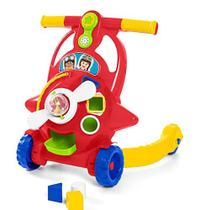 Andador Bebe Aviador C/Som E Luz