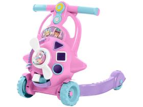 Andador Bebe Aviador Rosa Tateti