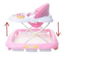 Andador Bebe Infantil Musical Piano Inteativo Baby Style Rosa - Tapuzim