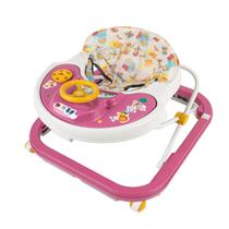 Andador Bebê Infantil Musical Sonoro Menina Até 12Kg Rosa - Styll Baby