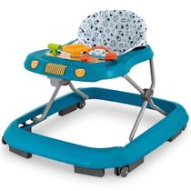 Andador Bebe Infantil Para Menino De 56cm Para Casa Andaja Azul Junior Baby