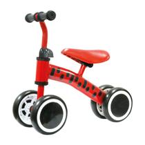Andador Bicicleta de Equilíbrio Infantil 4 Rodas