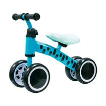 Andador Bicicleta de Equilíbrio Infantil 4 Rodas