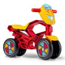 Andador Bicicleta Moto Para Bebês Equilíbrio Sem Pedal Vermelho - Cardoso Toys