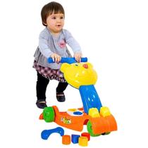 Andador Com Atividades Infantil Play Time Interativo +10 Meses Didático Menina Menino Cotiplás