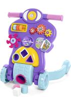 Andador Com Luz E Som Bebê Piloto Rosa 888 - Ta Te Ti Andador Com Luz E Som Bebê Piloto Rosa 888 - Ta Te Ti