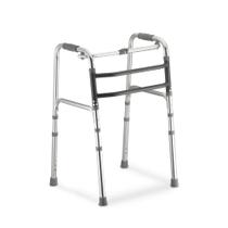 Andador de Alumínio 3 em 1 D10 Dellamed Fixo, Móvel e Articulado, Dobrável, Ajustável em 8 Alturas e Suporta até 150kg