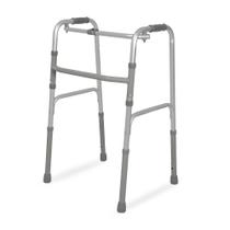 Andador de Alumínio 3 em 1 Fixo, Móvel e Articulado D10 Dellamed com 2 Barras