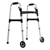 Andador Desmontável com Rodas 130 kg Prata Para Idoso Mercur