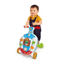 Andador Didático Empurrador Baby Walker Colorido Maral
