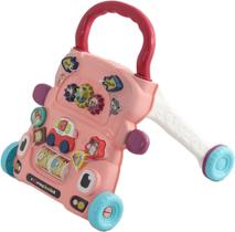 Andador Didático Musical Veloce Rosa Baby Style