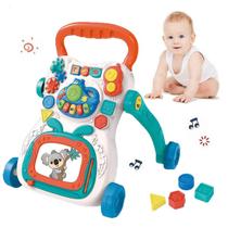 Andador Empurrado Infantil Bebê Educativo Musical Interativo