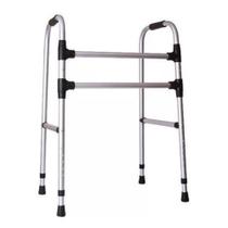 Andador Fixo 2 Barras Cor Prata (SEQUENCIAL)