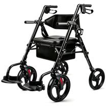 Andador FlyingJoy 2 em 1 com Cadeira de Rodas Integrada Andador FlyingJoy 2 em 1 com Cadeira de Rodas Integrada