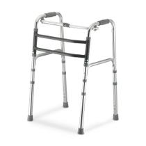 Andador idoso adulto 130kg aluminio dobravel regulavel artic dellamed