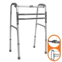 Andador Idoso Adulto Alumínio Articulado 130Kg Hidrolight