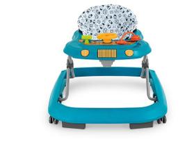 Andador Infantil Bebê Com Bandeja de Atividades Andaja Meninos E Meninas Azul Rosa Tutti Baby