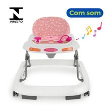 Andador Infantil Bebê Disquinho Andaja Musical Princesa