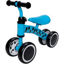 Andador Infantil Bicileta De Equilibrio Sem Pedal Quadriciclo Bebê Criança Azul